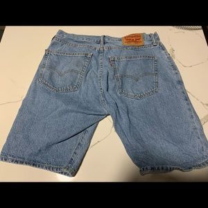 Levi’s 505 denim dad shorts